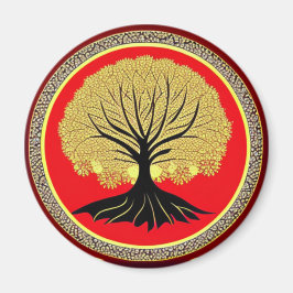 Íman Árvore Floral da Vida