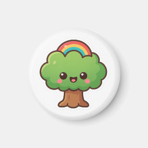 Íman Árvore Kawaii Amigável