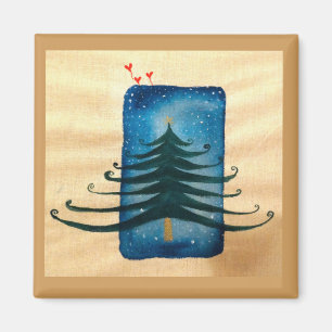 Íman Árvore Natal 5.1 Cm Magnético