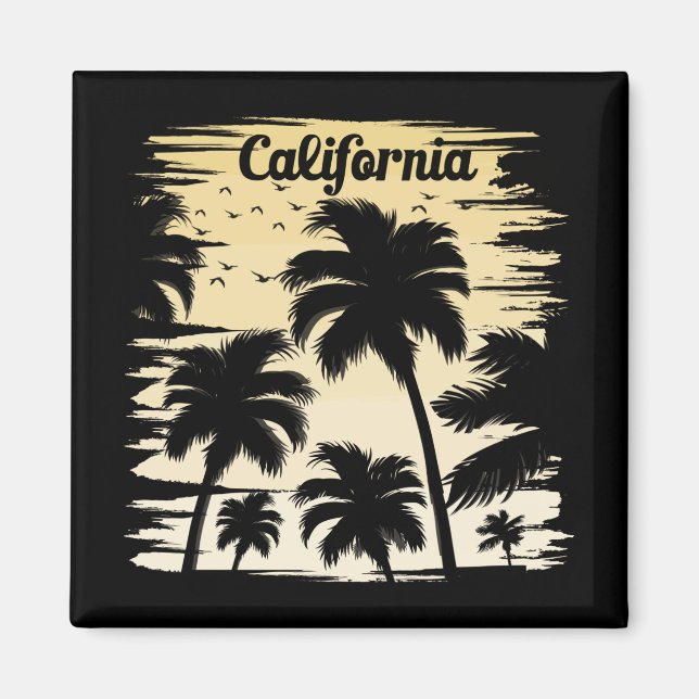 Íman Árvore Palm da Califórnia (Frente)