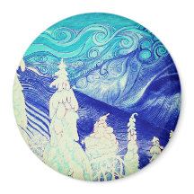 Árvores de inverno em direção ao entalhe