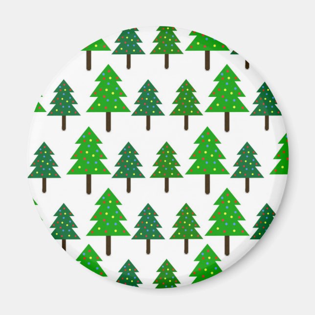Íman Árvores de Natal (Frente)