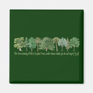 Íman Árvores de Plantas - Tree Lover, Hugger