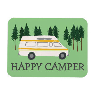 Íman Árvores de Vanlife RVing Motorhome do CAMPISTA