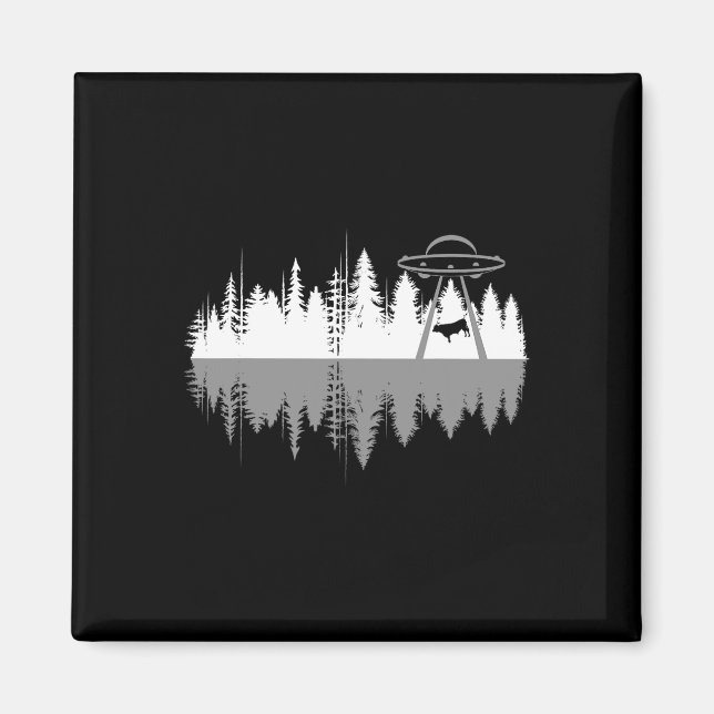 Íman Árvores Reflexação Espacial Abdução De Alienígenas (Frente)