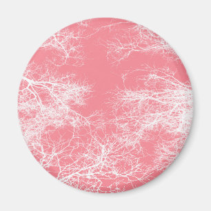 Íman Árvores rosa e branca
