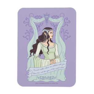 Íman ARWEN™ "Compartilhe Uma Vida Com Você" Gráfico