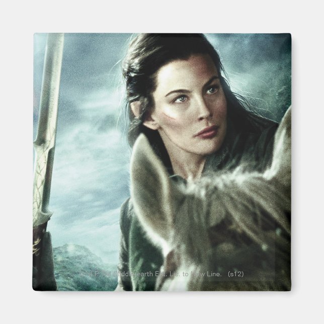 Íman ARWEN™ em neve e espada (Frente)