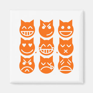 Íman As 9 Vidas do Gato Emoji