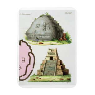 Íman As antiguidade da América Central, detalhe do