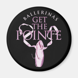 Íman As bailarinas obtêm o Pointe