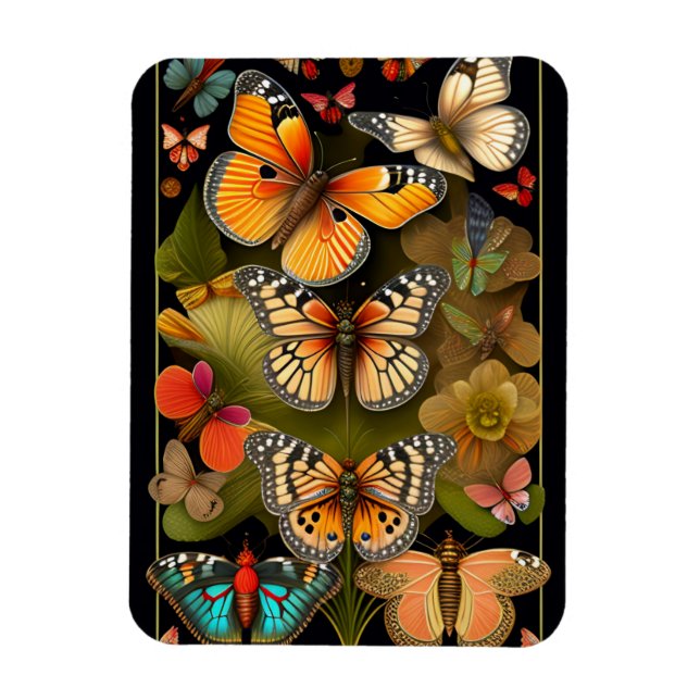 Íman As Borboletas | Haeckel Moderno (Vertical)