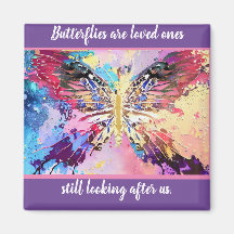 As borboletas são amadas que ainda nos cuidam!