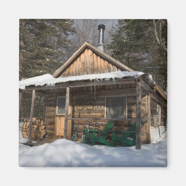 Íman As cabanas no pequeno Lyford Pond da AMC (Frente)