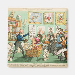 Íman As cabeças e os cérebros das vitelas; um