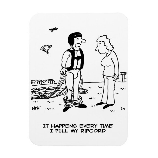 Íman As calças do paraquedista caem - (Vertical)