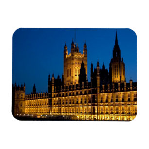 Íman As Casas do Parlamento à noite na cidade de