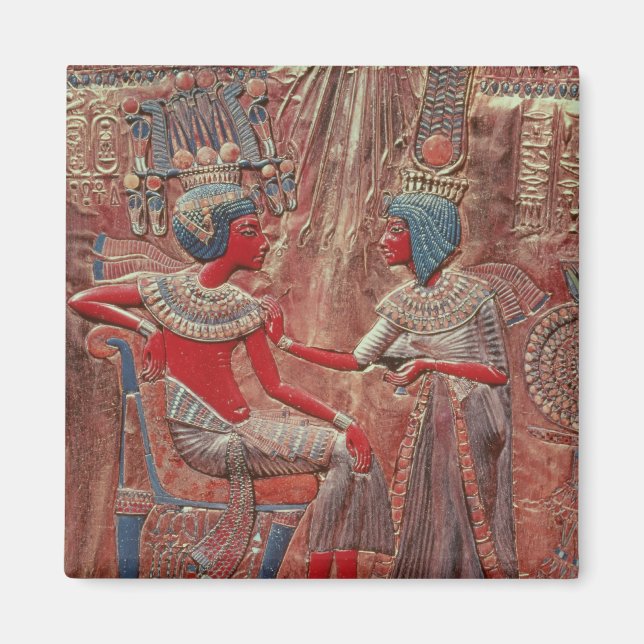 Íman As costas do trono de Tutankhamun (Frente)