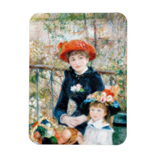 Íman As Duas Irmãs, No Terrace Auguste Renoir
