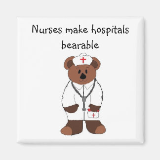 Íman As enfermeiras tornam os hospitais suportáveis...
