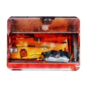 Íman As ferramentas dos bombeiros do comércio