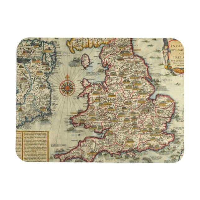 Íman As Invasões da Inglaterra e da Irlanda (Horizontal)