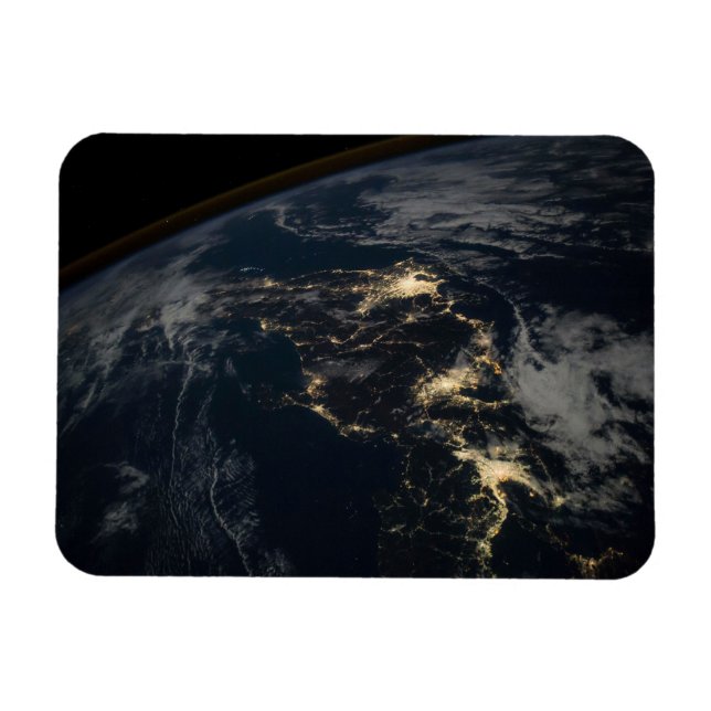 Íman As Luzes Da Cidade Do Japão À Noite. (Horizontal)