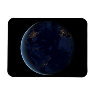 Íman As Luzes da Terra à Noite