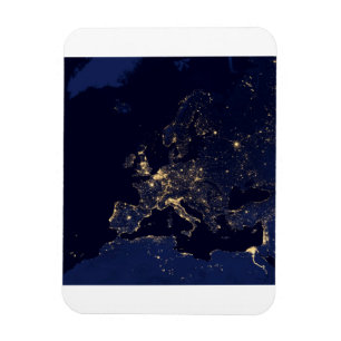 Íman As Luzes Locais Em Várias Cidades Europeias E Nórd