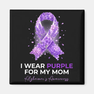 Íman As mães usam roxo pelo Alzheimer da mamãe