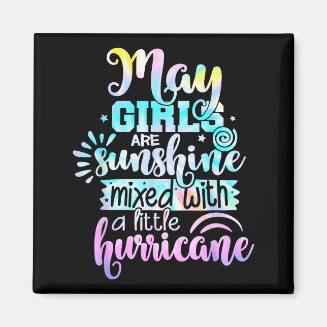 Íman As meninas de maio são sol misturado com um pouco (Frente)