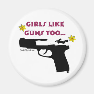 Íman As meninas gostam de armas demasiado