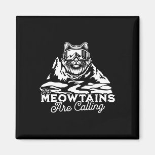 Íman As Montanhas Estão Chamando Gatos Engraçados De Ne