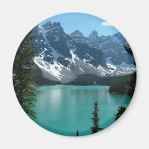 Íman As Montanhas Rochosas - lago moraine