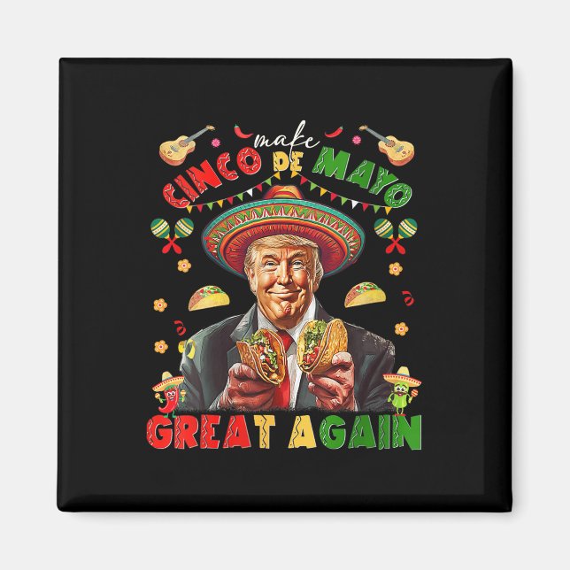 Íman As Mulheres Fazem Cinco De Mayo Excelente Novament (Frente)