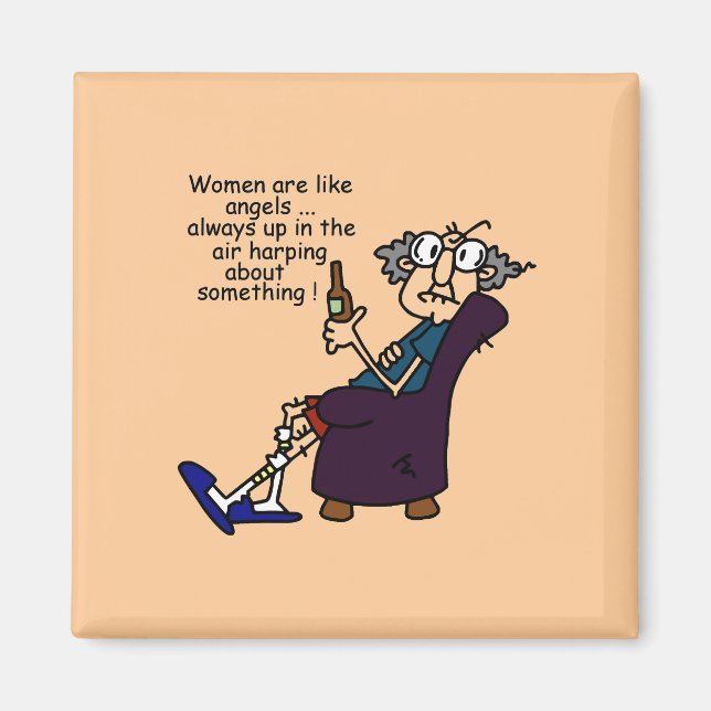 Íman As Mulheres São Como Anjos (Frente)