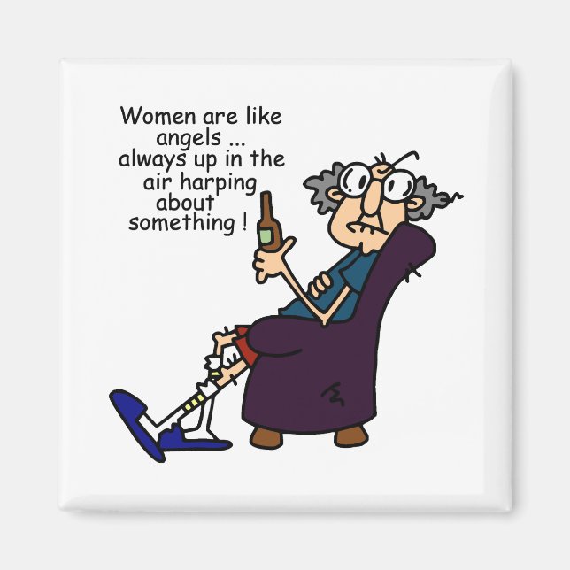 Íman As Mulheres São Como Anjos (Frente)