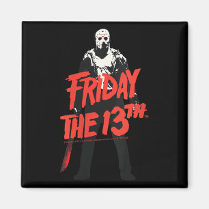 Íman As Mulheres Sexta-Feira O 13 Halloween Design Horr