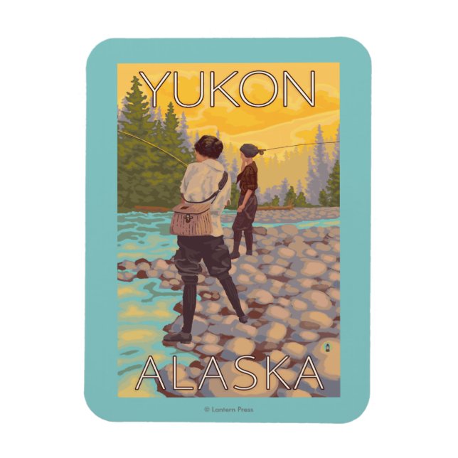 Íman As mulheres voam - Yukon, Alasca (Vertical)