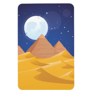 Íman As pirâmides egípcias são em forma de pirâmide