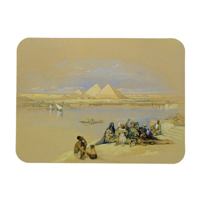 Íman As Pirâmides em Giza, perto do Cairo (c/c) (Horizontal)