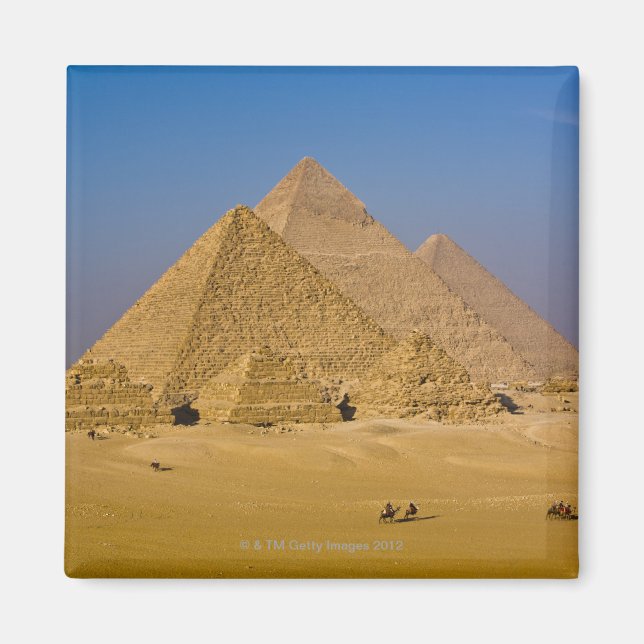 Íman As Pirâmides Excelentes de Giza, Egito (Frente)
