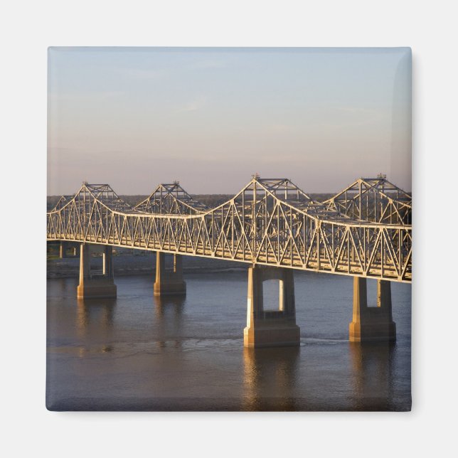 Íman As Pontes Natchez-Vidalia que abrangem o (Frente)