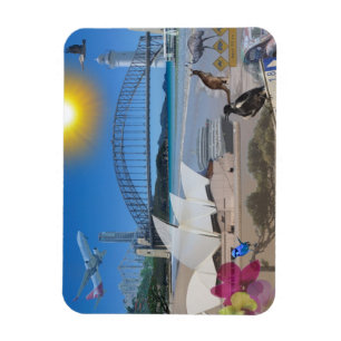 Íman As REFLEXÕES da onça Brisbane encontram Sydney