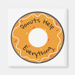 Íman As Rosquinhas do Magnet do Frigorator ajudam tudo