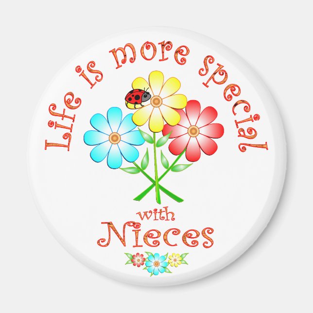 Íman As sobrinhas são especiais (Frente)