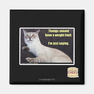 Íman As tangas devem ter um limite do peso