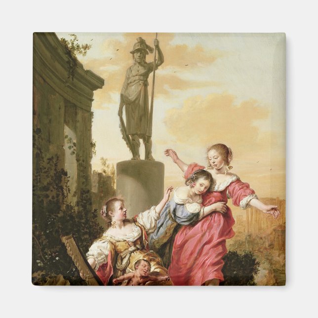 Íman As três filhas de Cecrops (Frente)