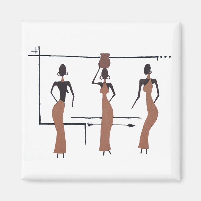 Íman As Três Irmãs Africanas (Frente)