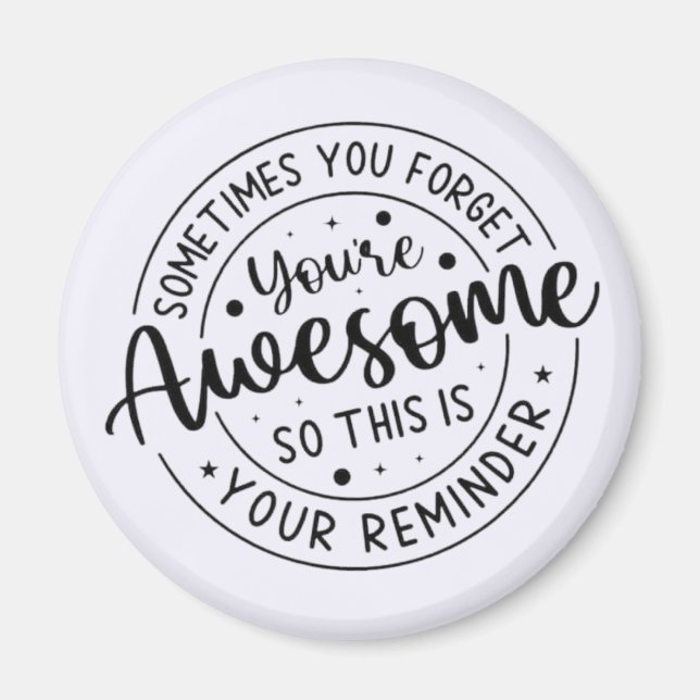 Íman Às Vezes Esquece O Seu Incrível (Frente)